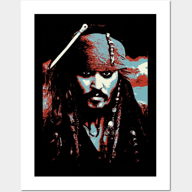 Jack Sparrow Wall Art by big_owl